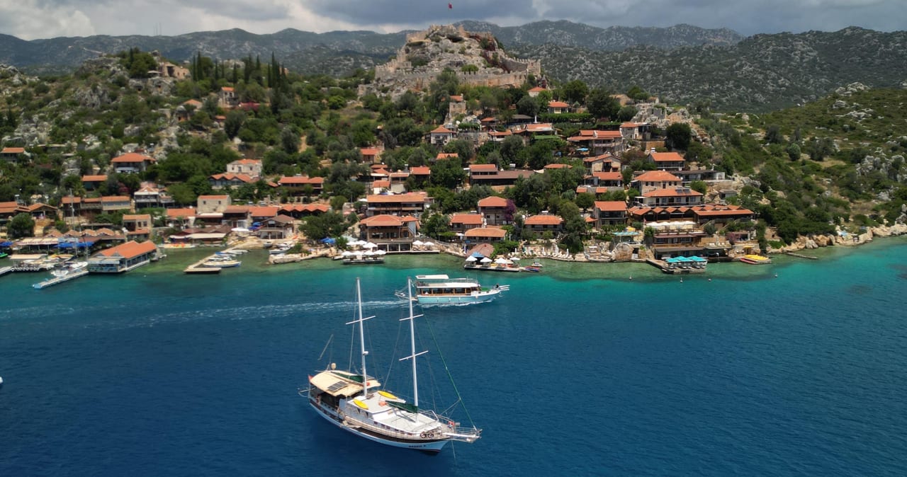 Kaleköy (Simena) and the Lycian coast, Kekova